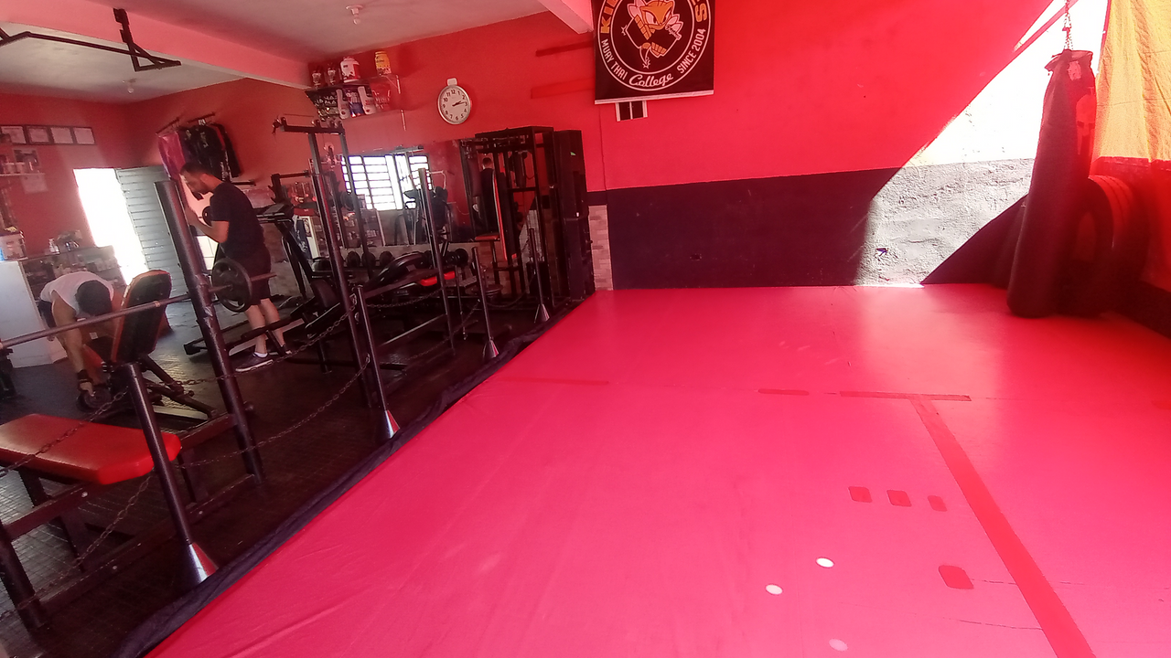 Imagem da estrutura da academia