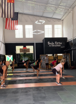 Imagem da estrutura da academia