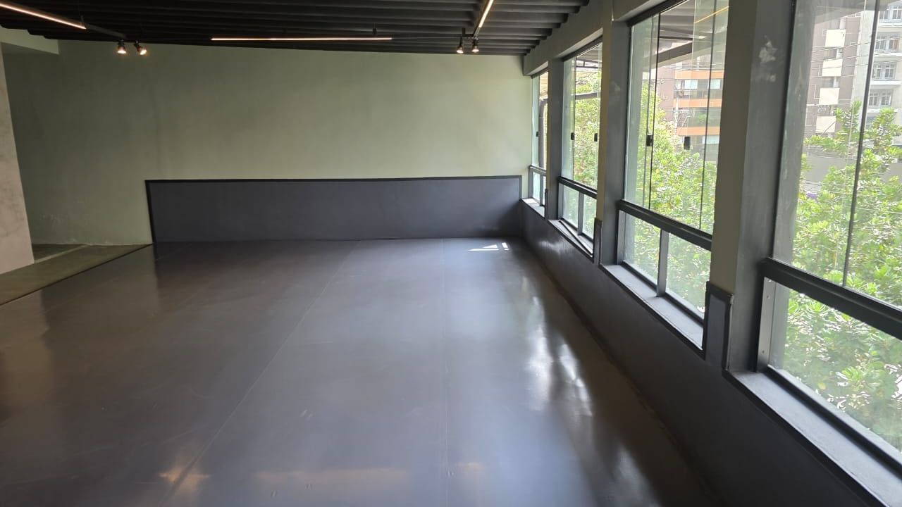 Imagem da estrutura da academia