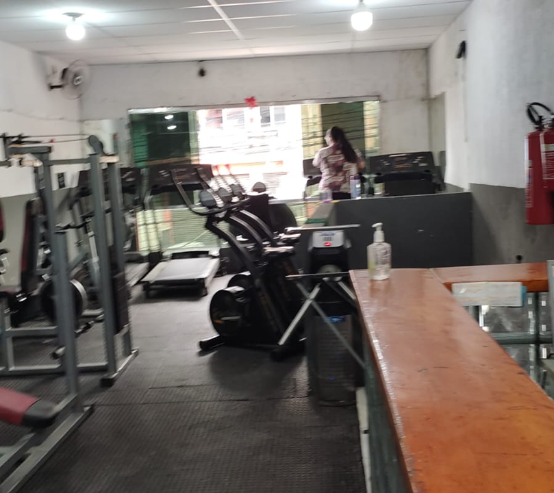 Imagem da estrutura da academia