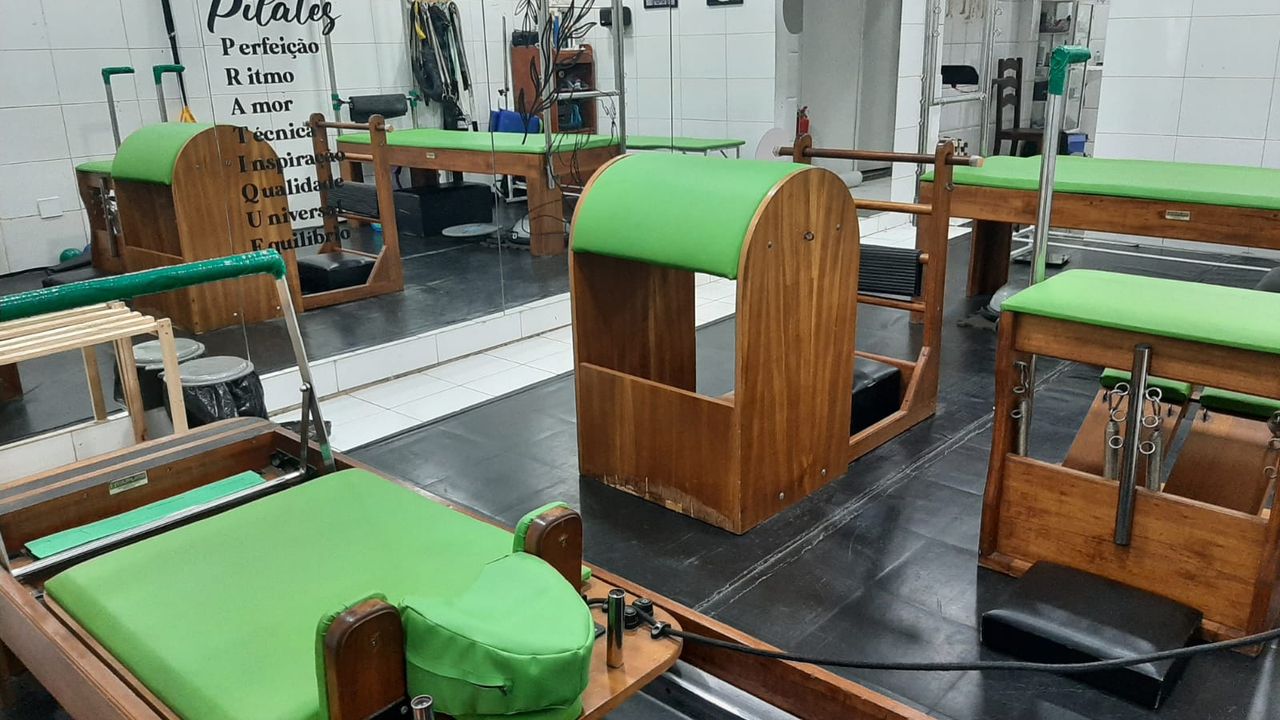 Imagem da estrutura da academia