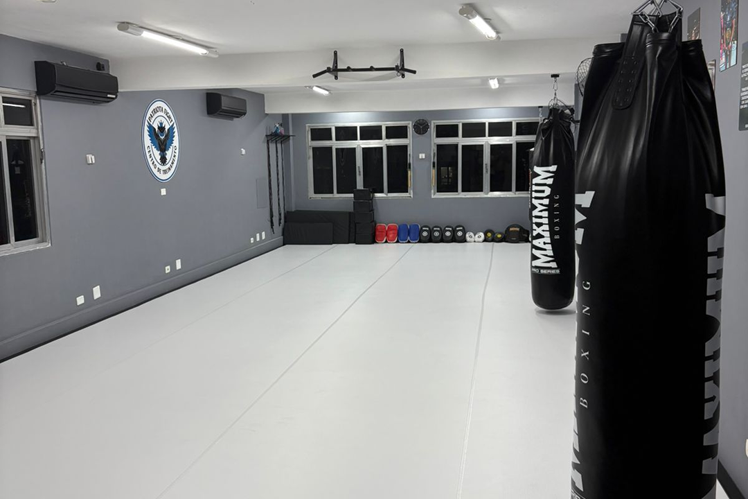 Imagem da estrutura da academia