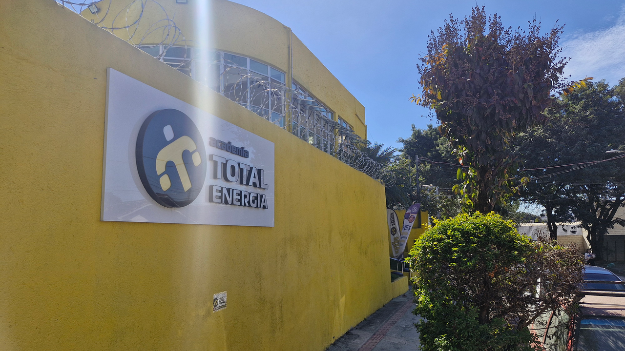 Imagem da estrutura da academia