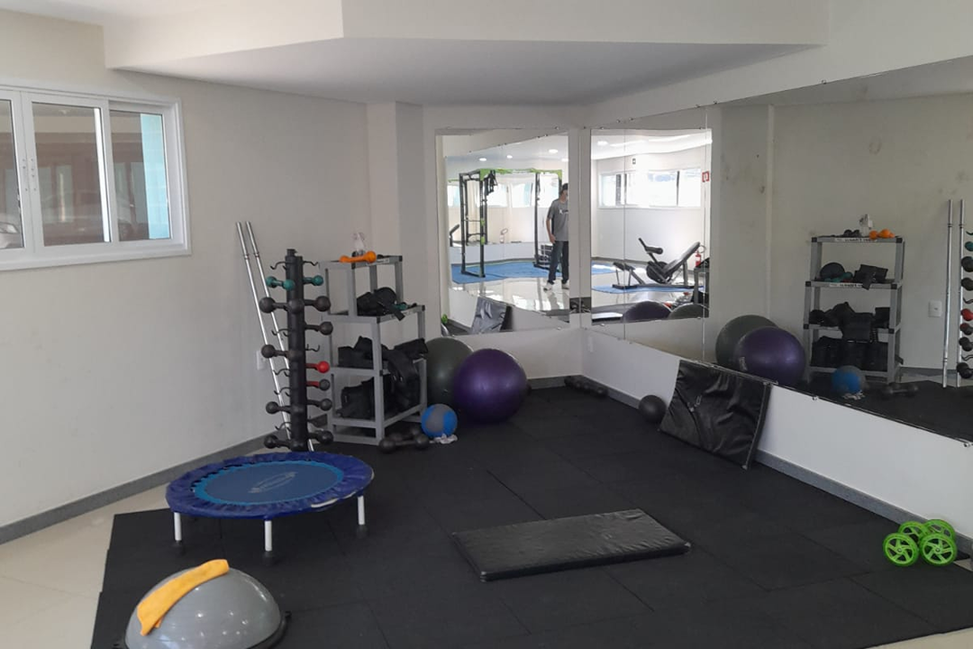 Imagem da estrutura da academia