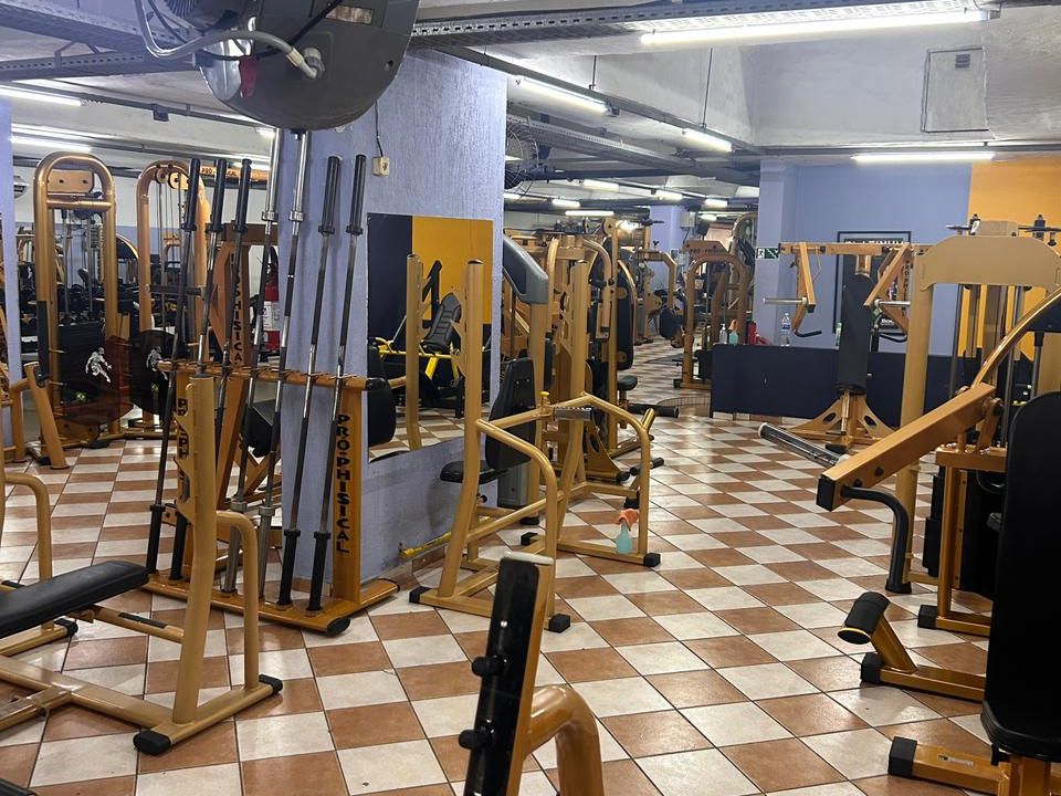 Imagem da estrutura da academia