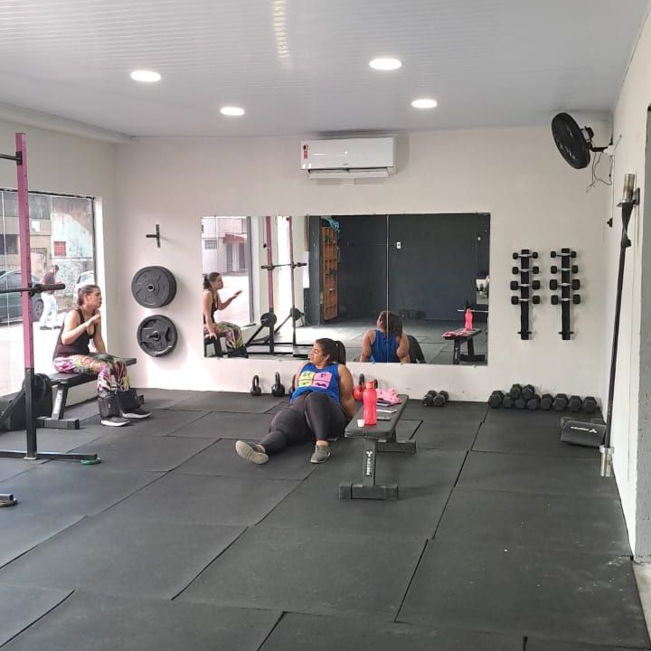 Imagem da estrutura da academia