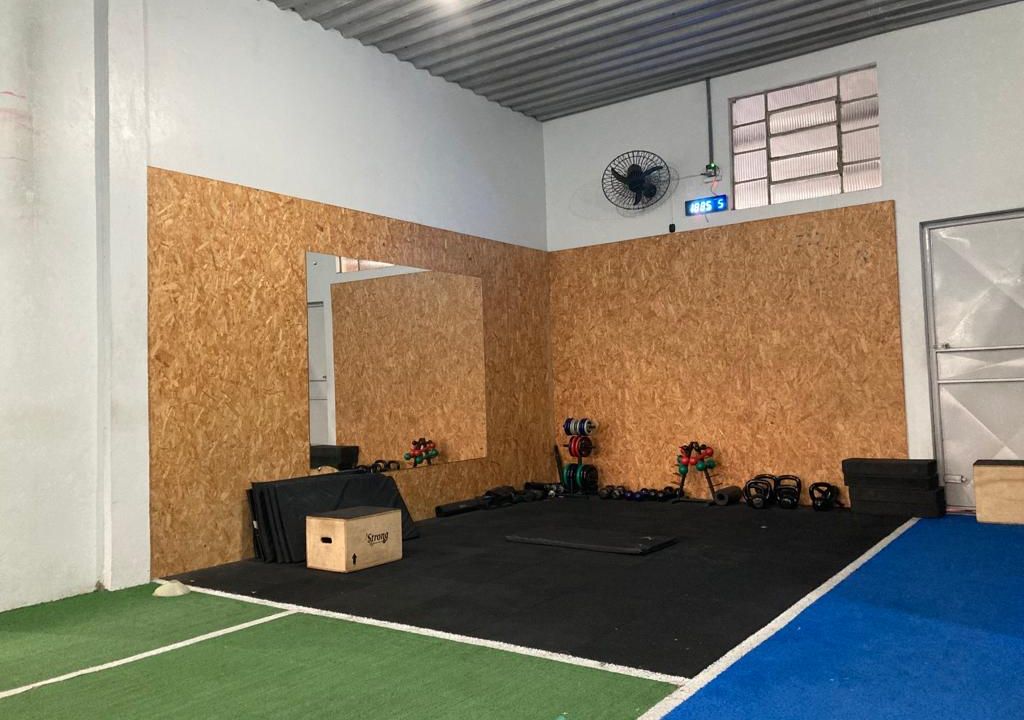 Imagem da estrutura da academia