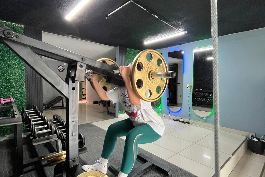 Imagem da estrutura da academia