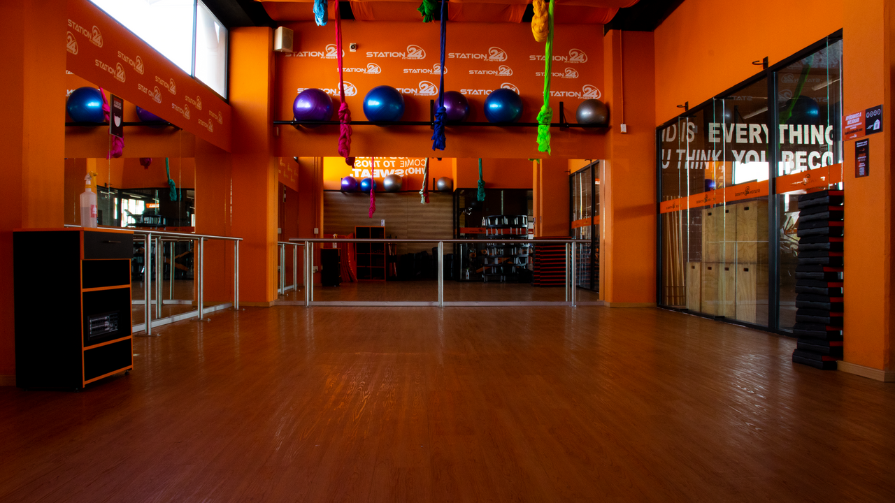 Imagem da estrutura da academia