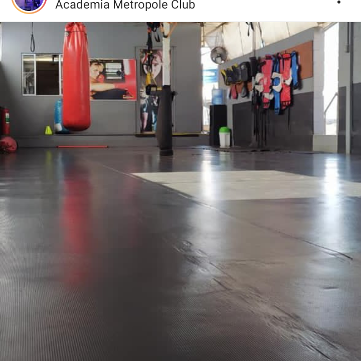 Imagem da estrutura da academia