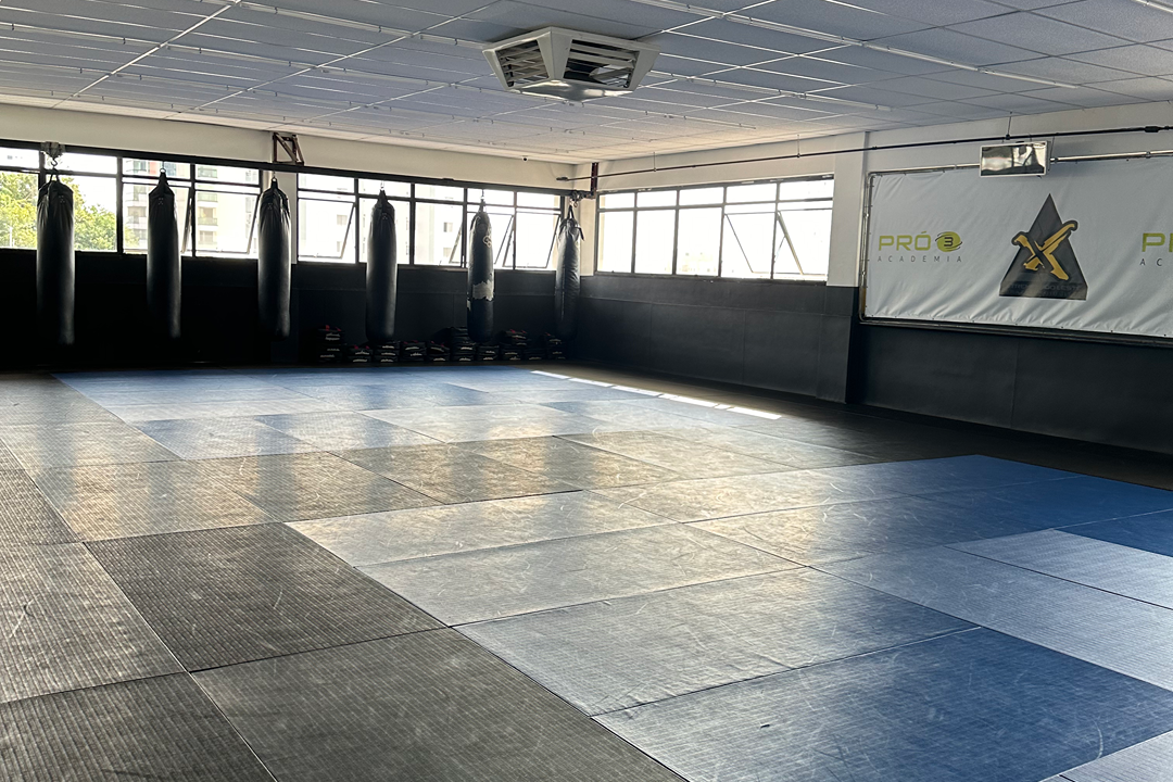 Imagem da estrutura da academia