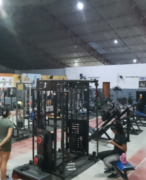 Imagem da estrutura da academia