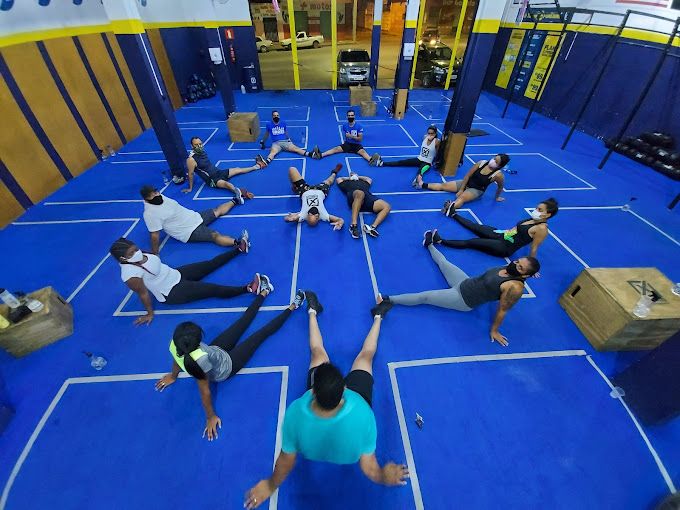 Imagem da estrutura da academia