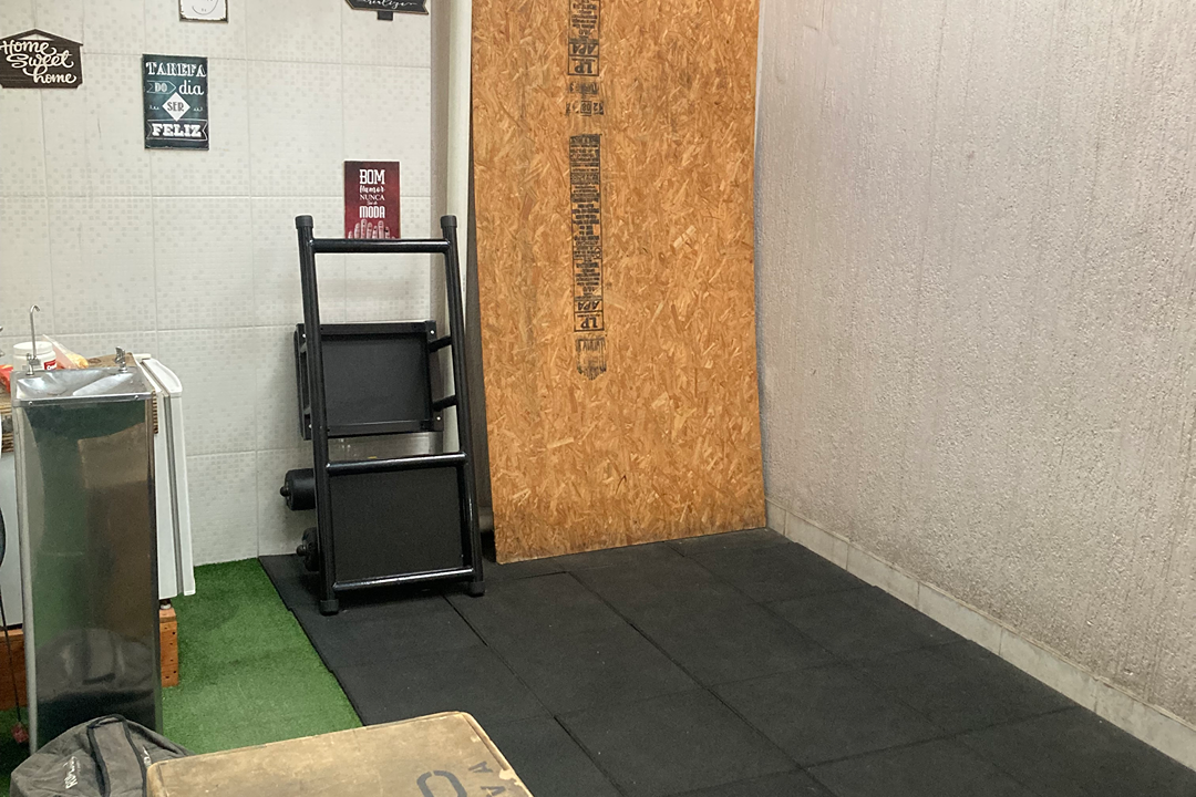 Imagem da estrutura da academia