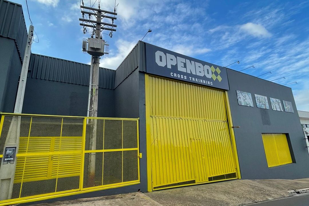 Imagem da estrutura da academia