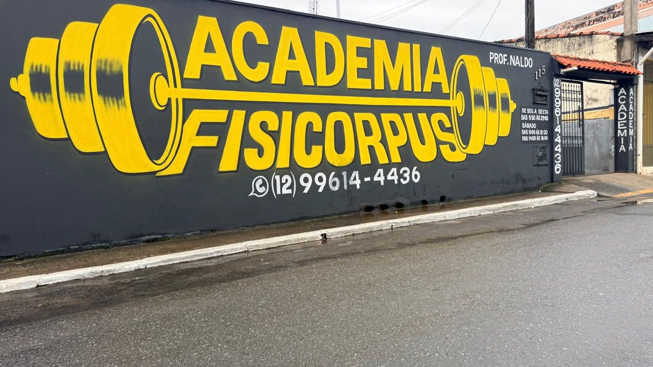 Imagem da estrutura da academia