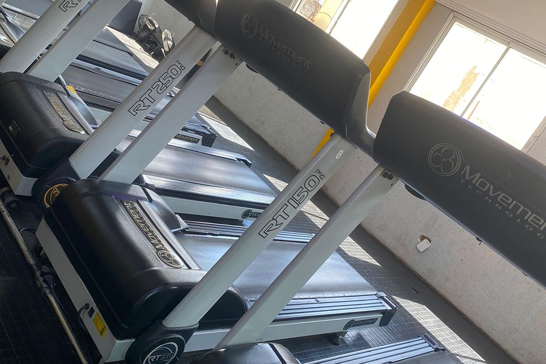 Imagem da estrutura da academia