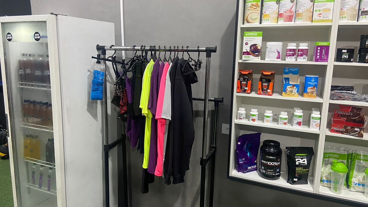 Imagem da estrutura da academia