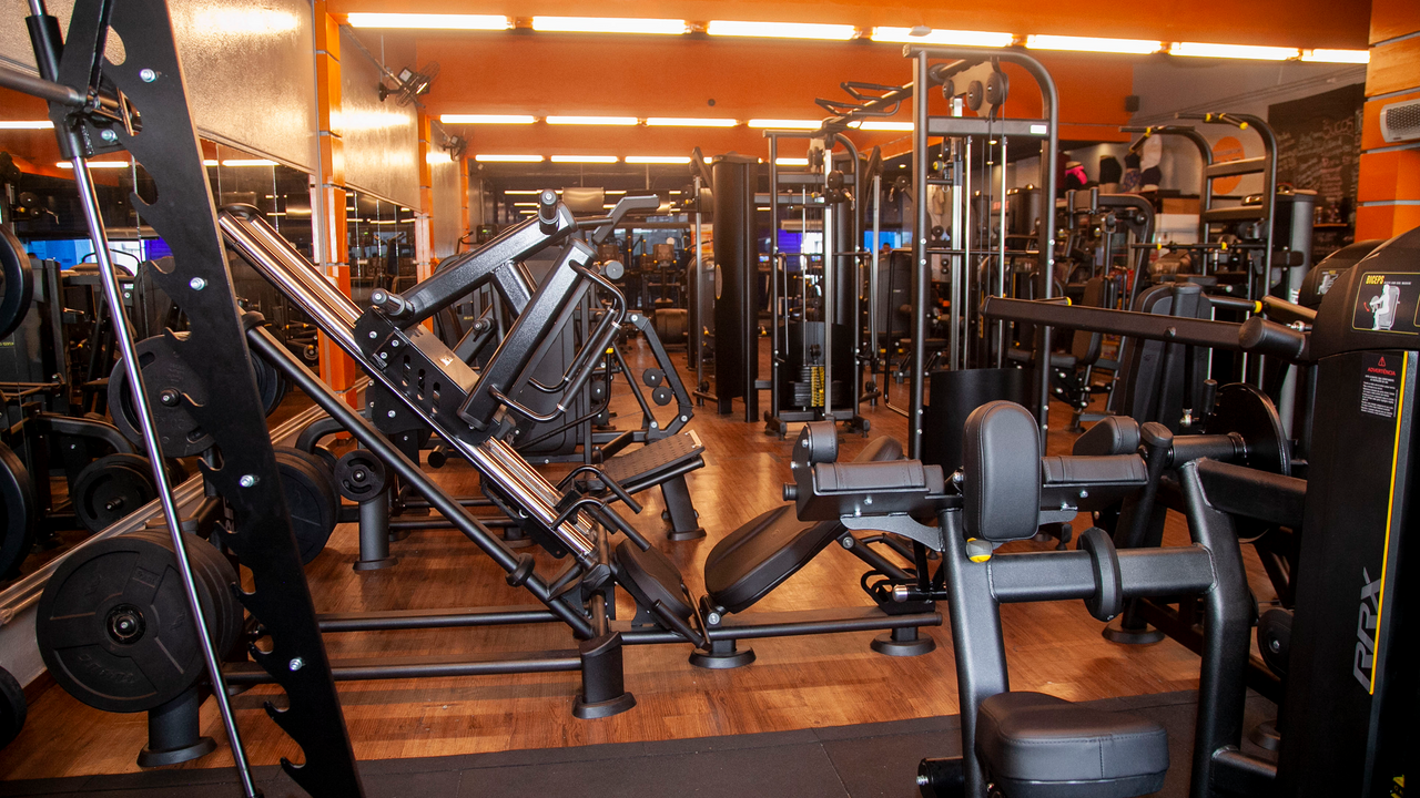 Imagem da estrutura da academia