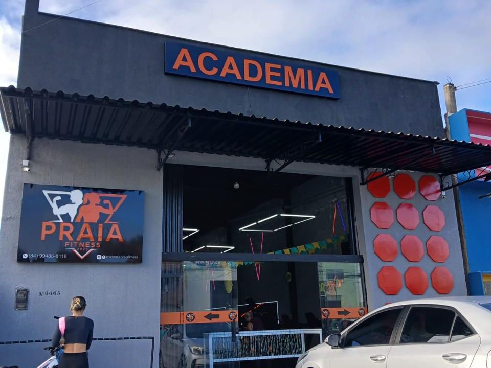 Imagem da estrutura da academia