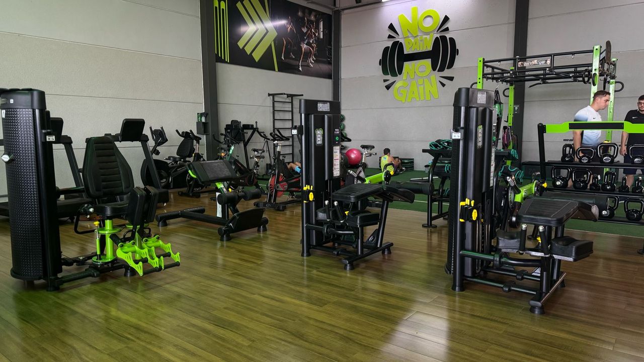 Imagem da estrutura da academia