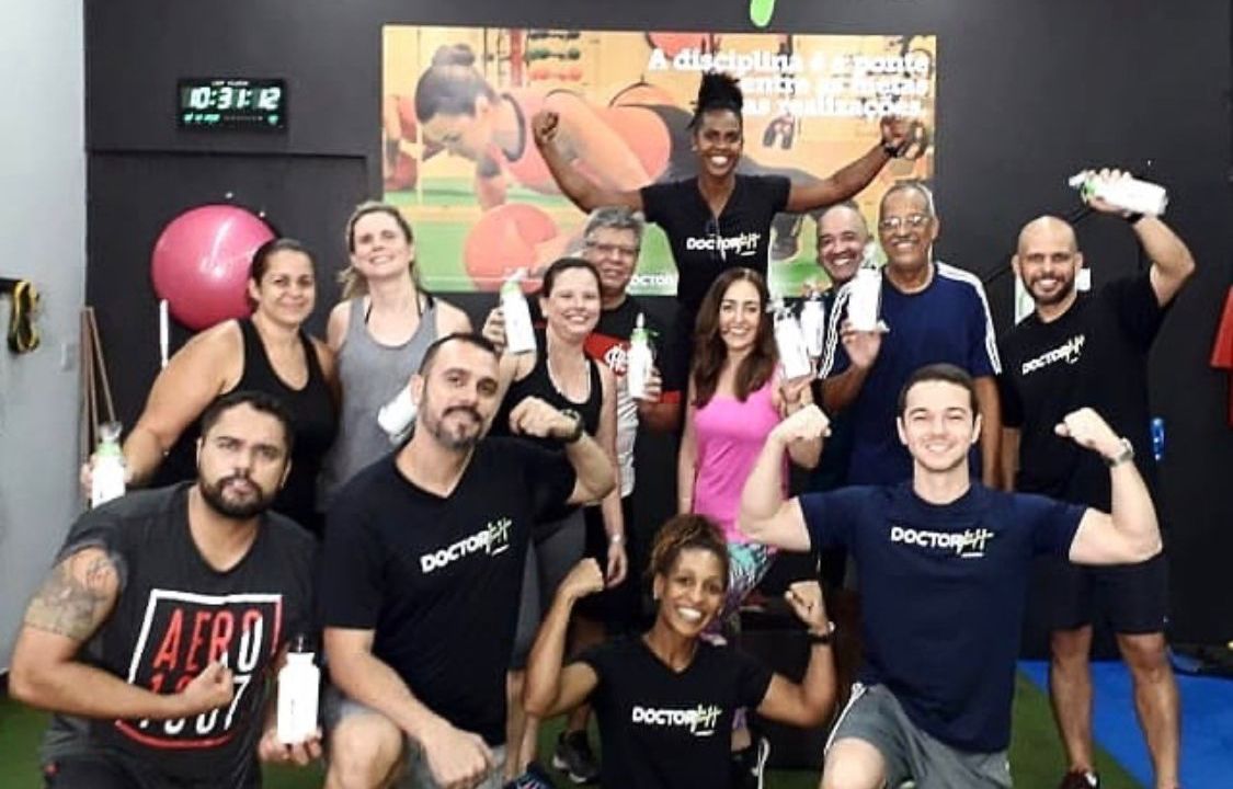 Imagem da estrutura da academia