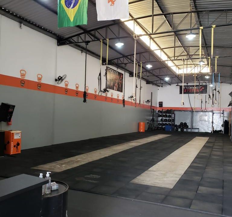 Imagem da estrutura da academia