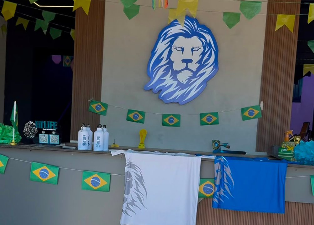 Imagem da estrutura da academia
