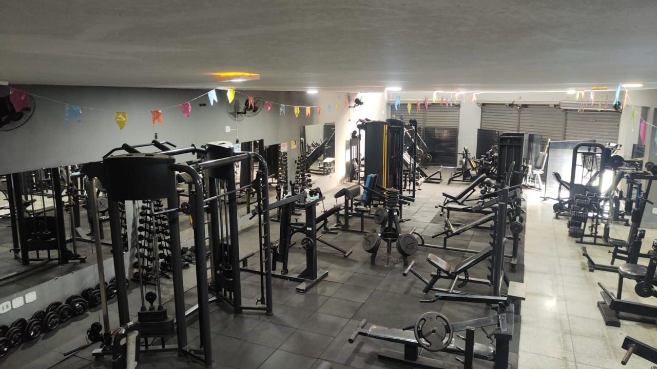 Imagem da estrutura da academia