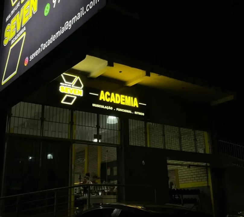Imagem da estrutura da academia
