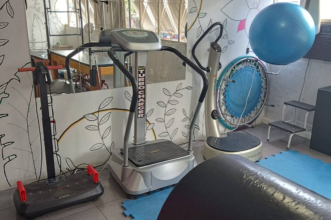 Imagem da estrutura da academia