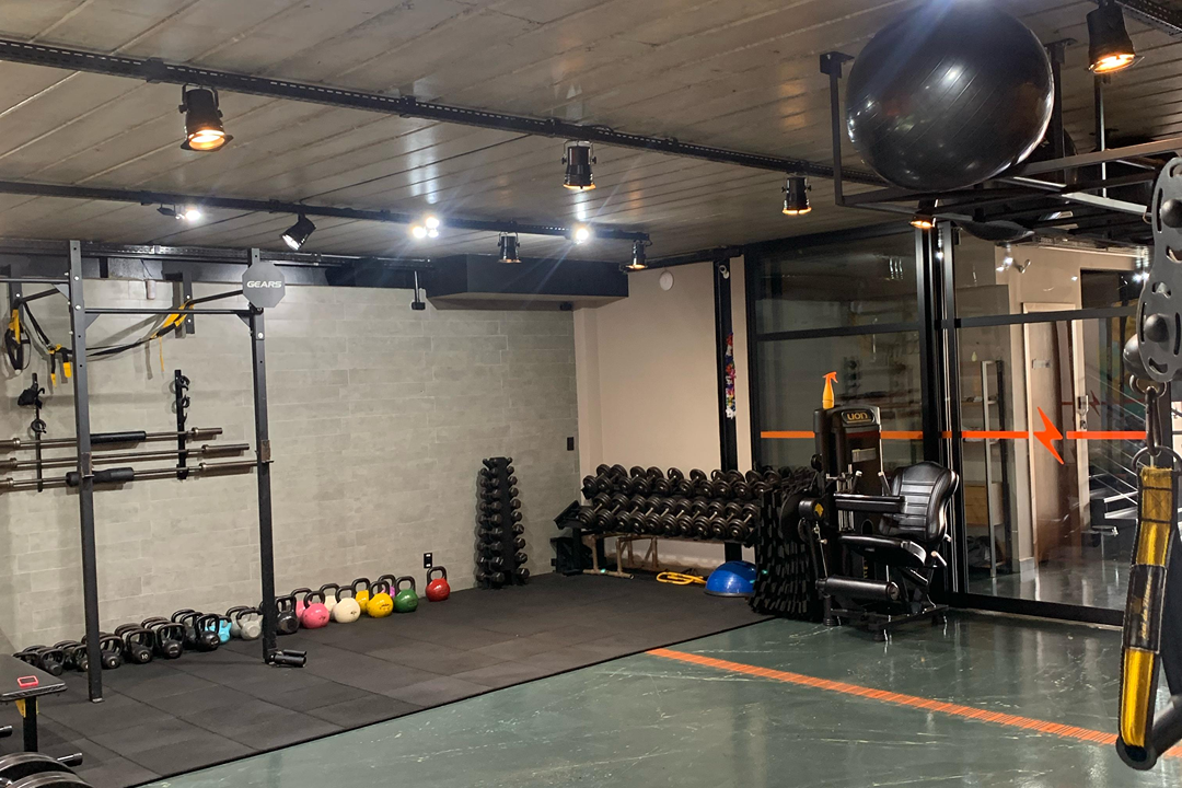 Imagem da estrutura da academia