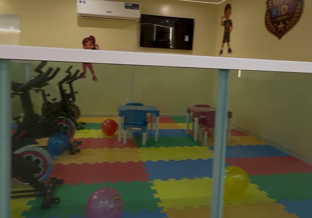 Imagem da estrutura da academia