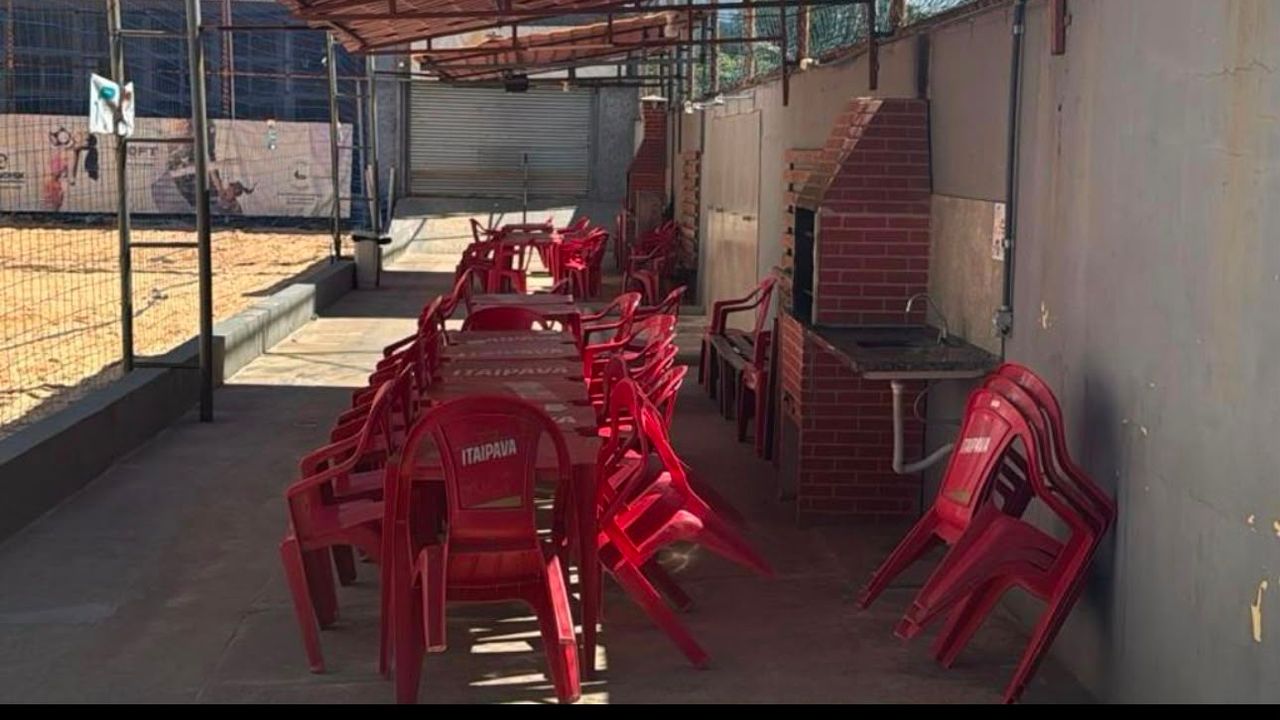 Imagem da estrutura da academia