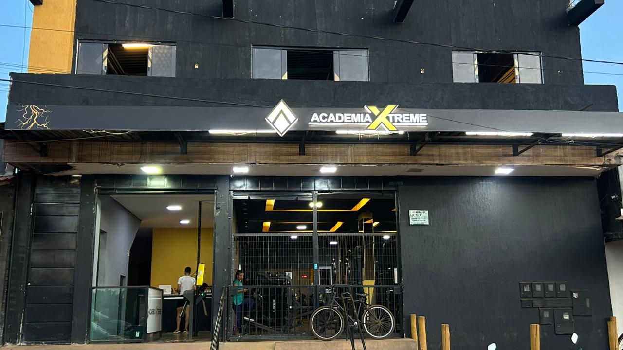 Imagem da estrutura da academia