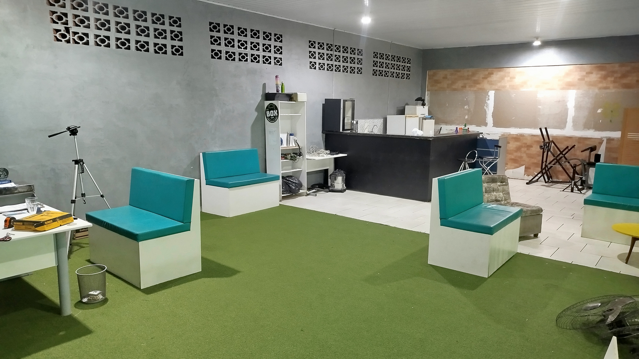 Imagem da estrutura da academia