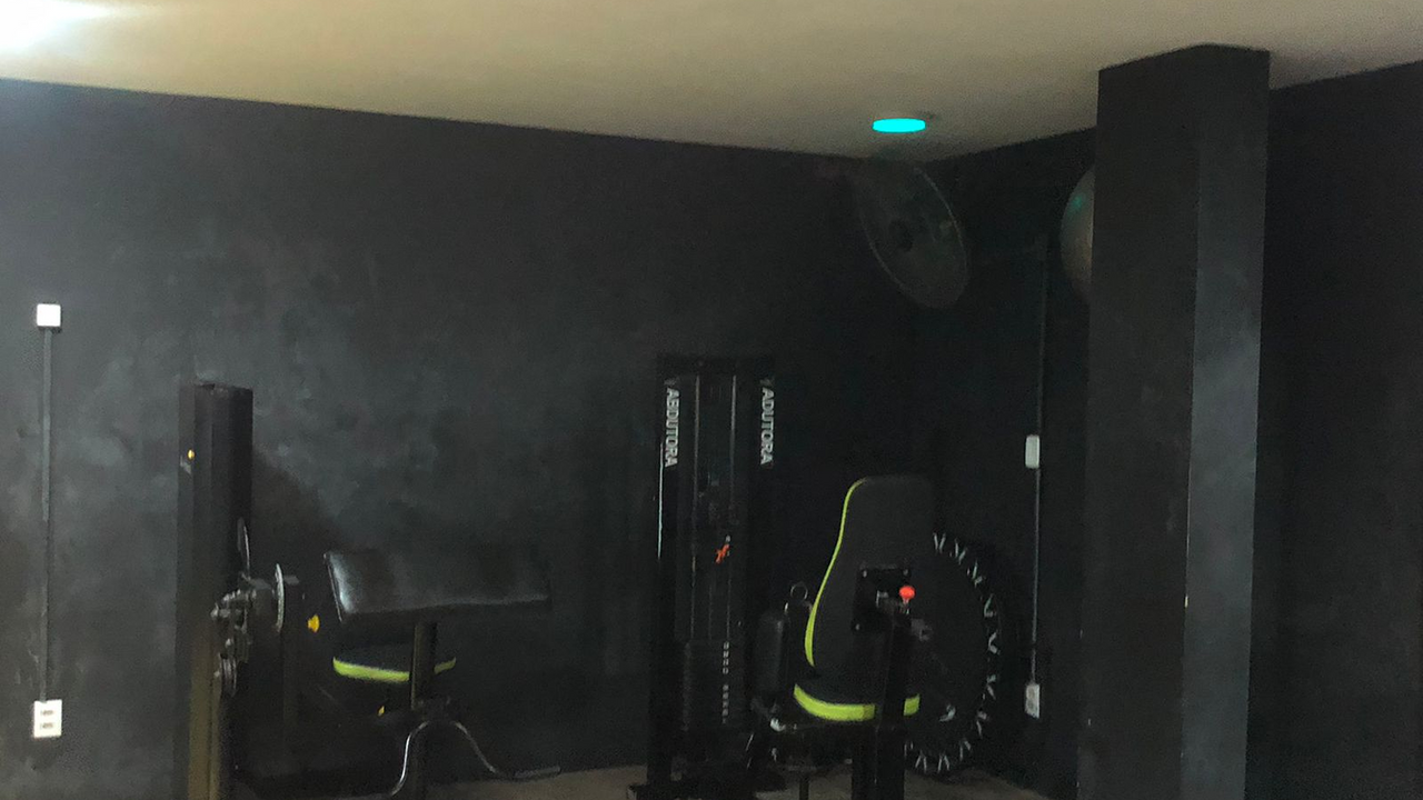 Imagem da estrutura da academia