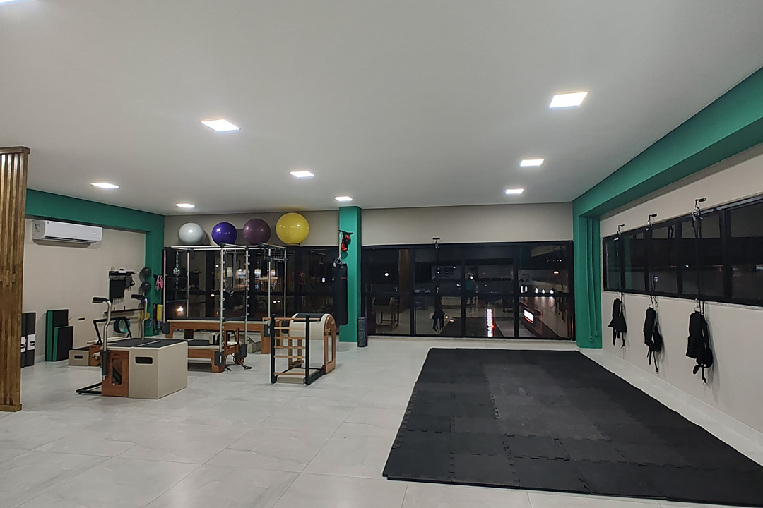 Imagem da estrutura da academia