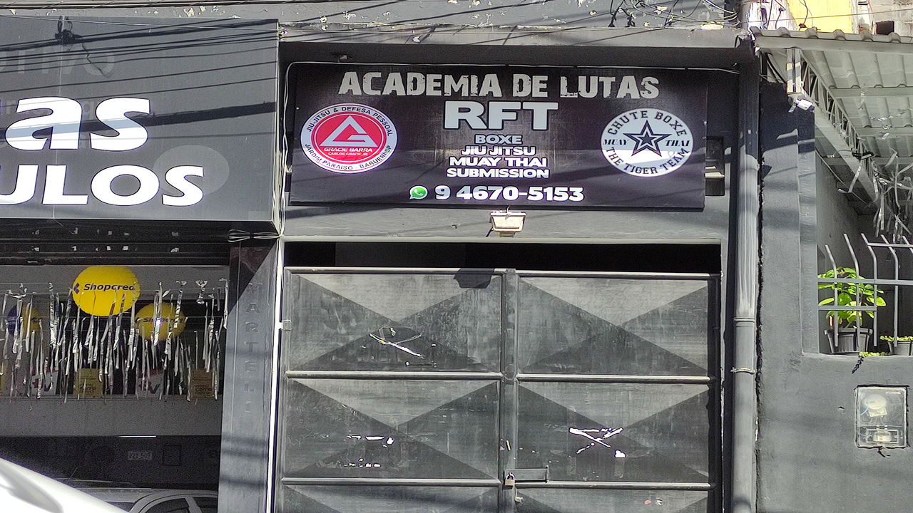 Imagem da estrutura da academia