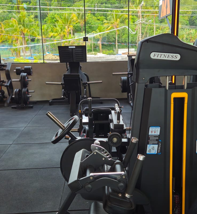 Imagem da estrutura da academia