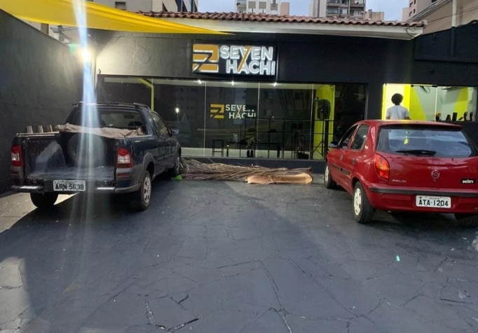 Imagem da estrutura da academia