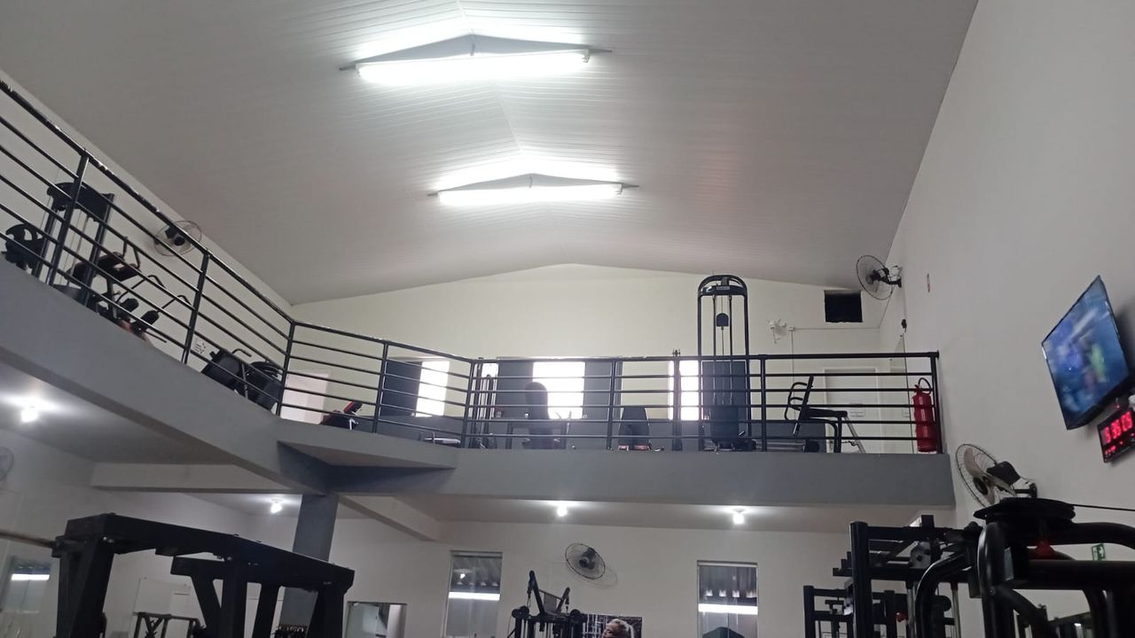Imagem da estrutura da academia