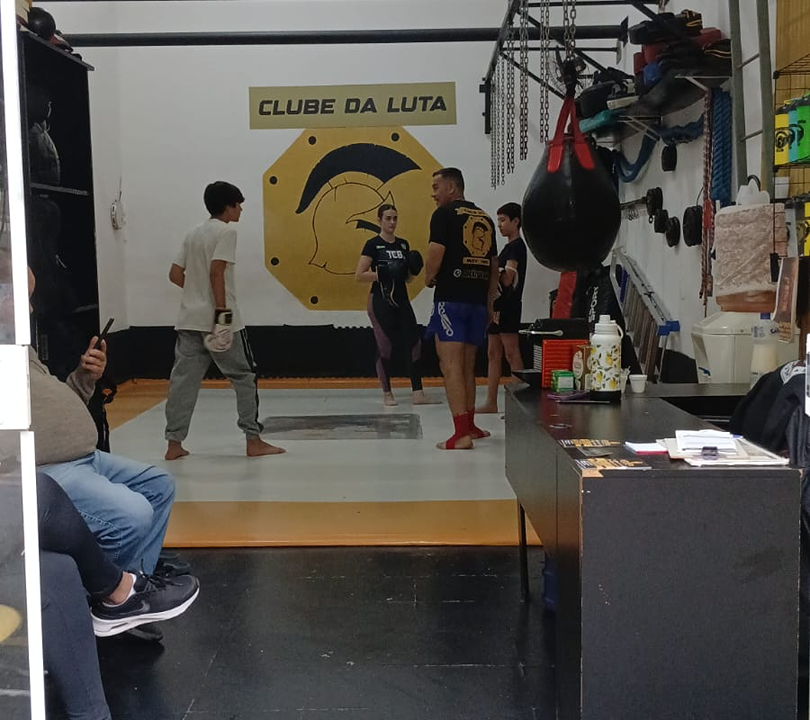 Imagem da estrutura da academia