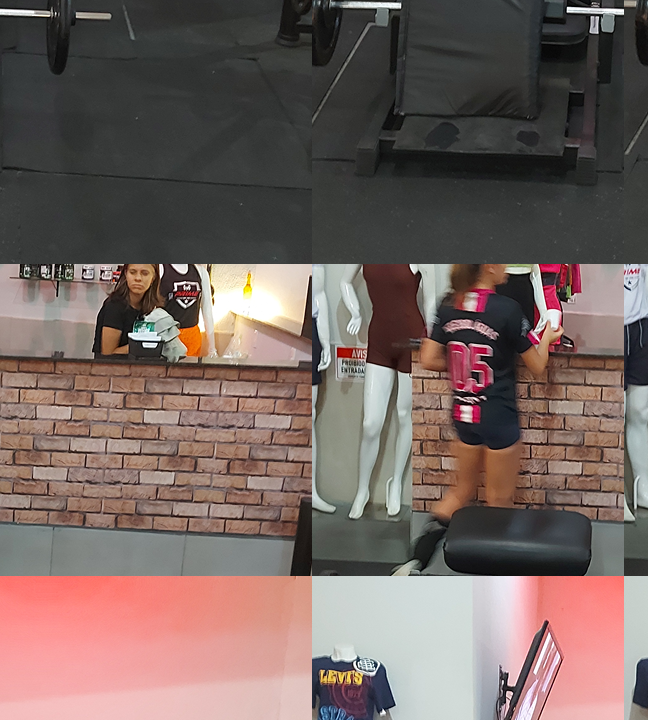 Imagem da estrutura da academia