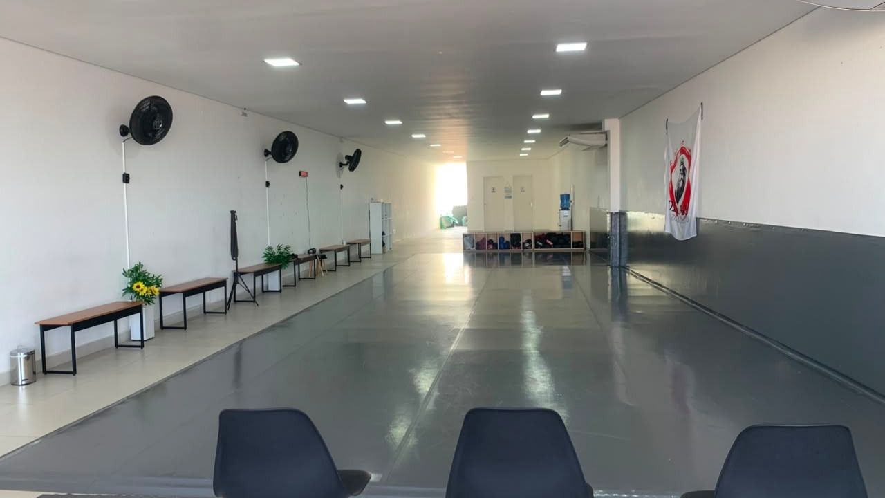 Imagem da estrutura da academia