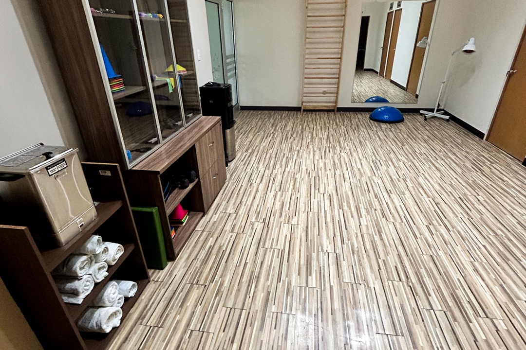 Imagem da estrutura da academia