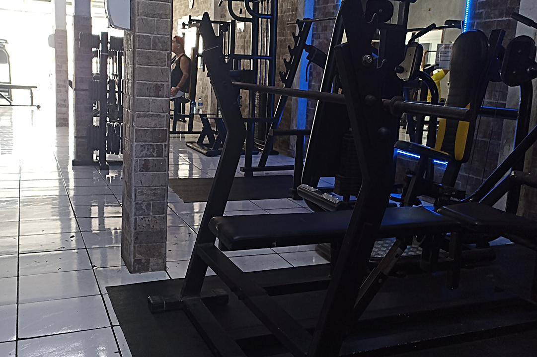 Imagem da estrutura da academia