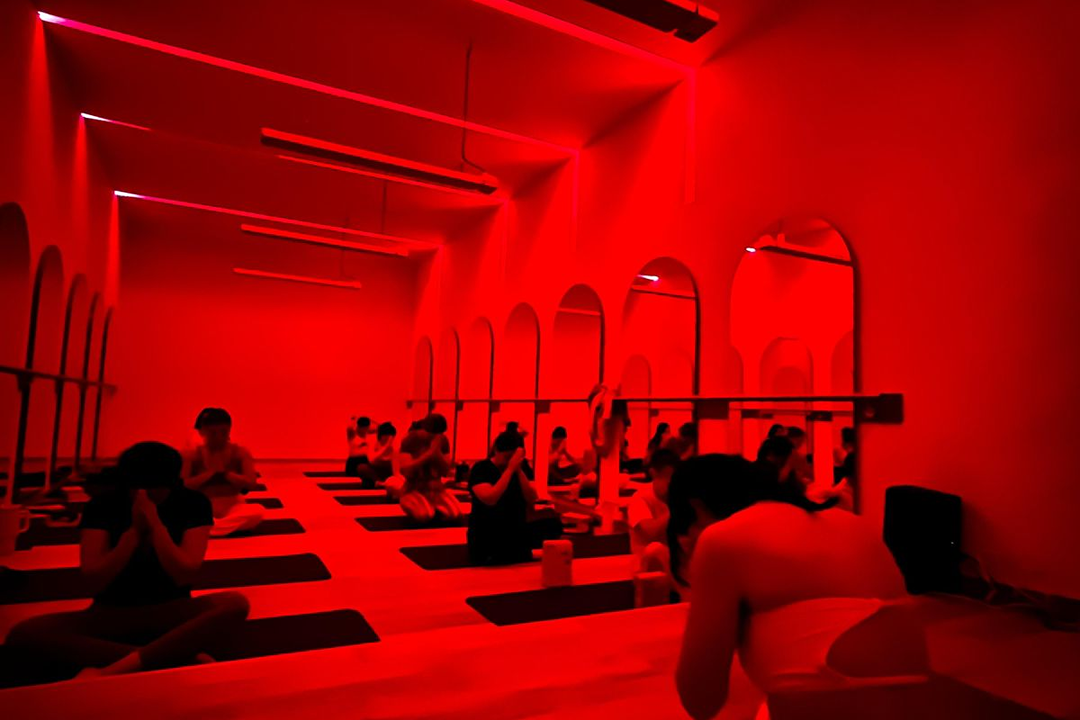 Imagem da estrutura da academia