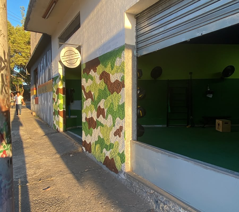 Imagem da estrutura da academia