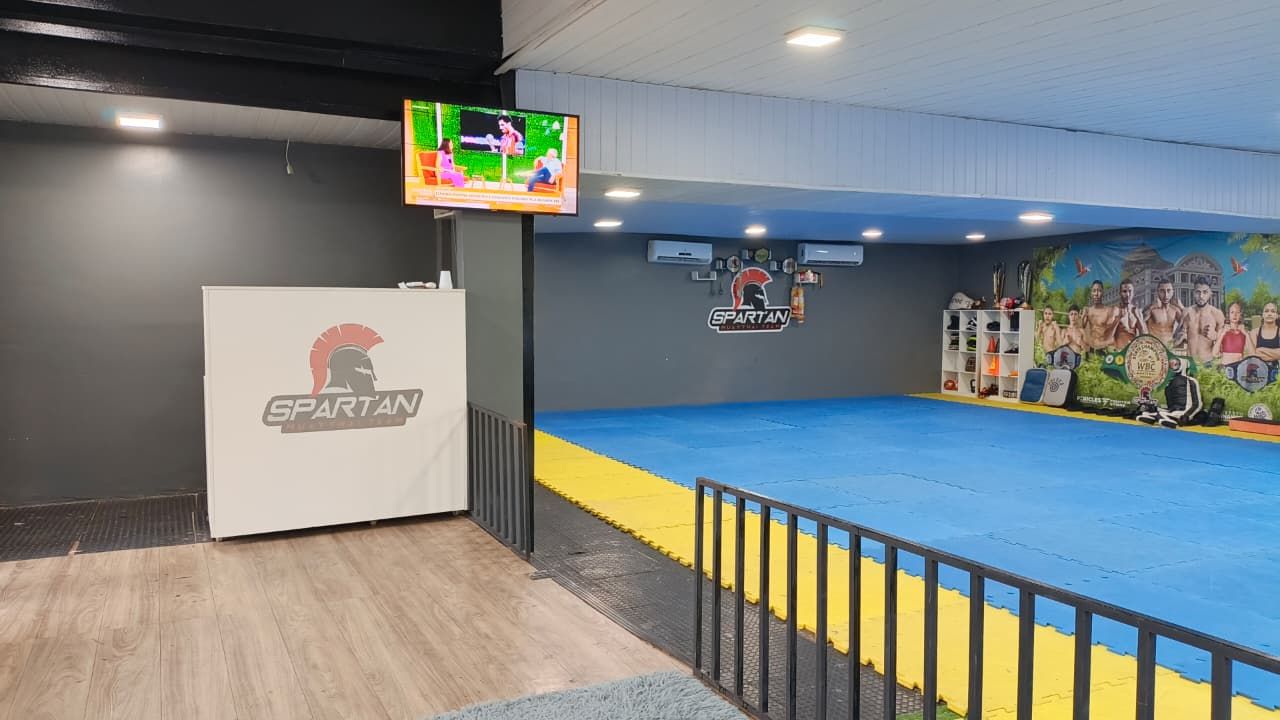 Imagem da estrutura da academia